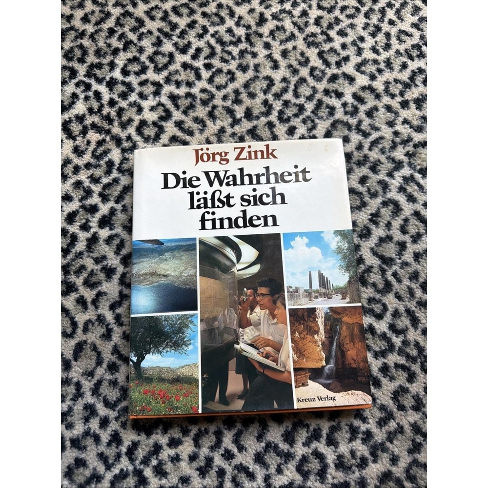 Jörg Zink 'Die Wahrheit lässt sich finden' book, published Verlag 1972 HB